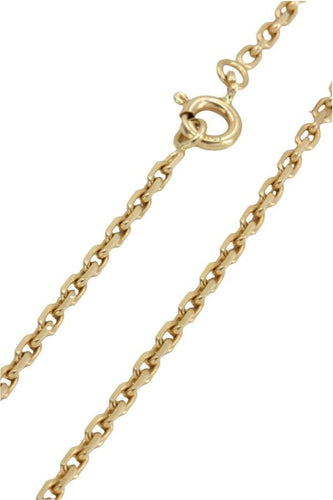Collier CHAINE MAILLE FORÇAT DIAMANTÉE 58 Facettes 044131