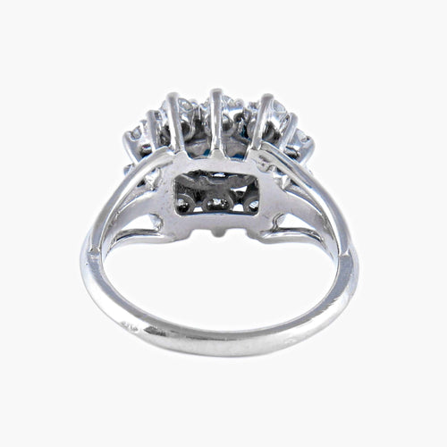Bague Bague Marguerite Saphir et Diamants 58 Facettes