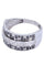 Bague 60 BAGUE MODERNE DIAMANTS NOIRS ET BLANCS 58 Facettes 071301