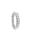 Bague 52 Alliance platine 23 diamants 58 Facettes ALL.PT.DT-959