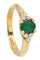 Bague 53 BAGUE MODERNE ÉMERAUDE ET DIAMANTS 58 Facettes 054051