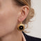 Boucles d'oreilles Boucles d'oreilles or jaune et onyx 58 Facettes P10L7