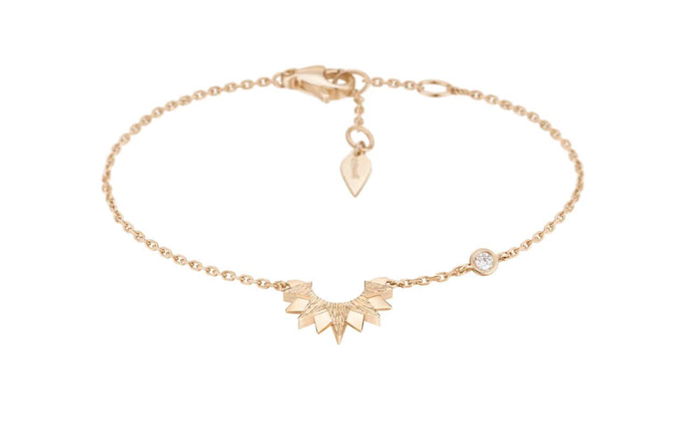 Bracelet PIAGET - Bracelet Sunlight Or rose Diamant 58 Facettes G36R1200
