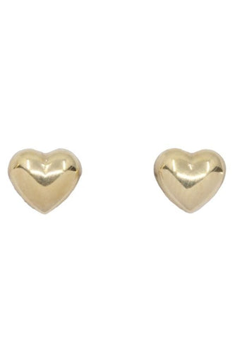 Boucles d'oreilles Boucles d'oreilles cœurs Or jaune 58 Facettes 076781