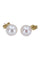Boucles d'oreilles Boucles d'oreilles perle or jaune 58 Facettes 081401