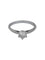 Bague Bague or blanc solitaire diamant 58 Facettes