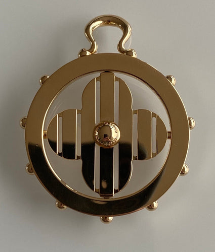 Pendentif LOUIS VUITTON. Pendentif or jaune 18K 58 Facettes