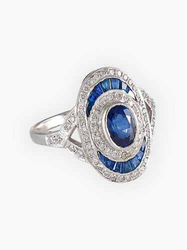 Bague Bague Saphirs et Diamants 58 Facettes ESORMI61