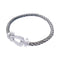 Bracelet Bracelet Fred, "Force 10", en or blanc et acier. 58 Facettes 33214