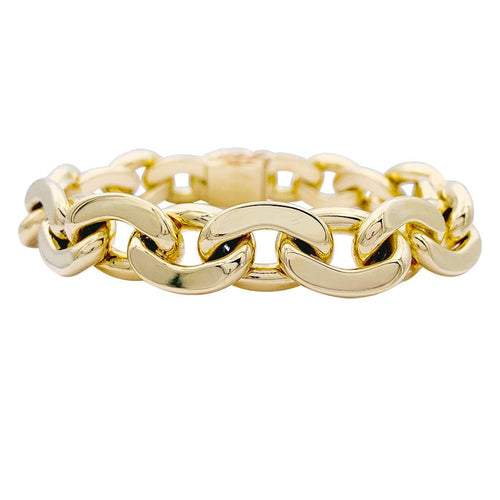 Bracelet Bracelet Mauboussin, maille "Haricot", or jaune 58 Facettes 32815