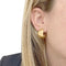 Boucles d'oreilles Boucles d'oreilles Poiray, or jaune, diamants bruns. 58 Facettes 33591