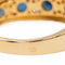 Bague 54 Bague Bandeau Or jaune Saphir 58 Facettes 2622333CN