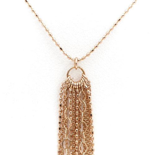 Collier Ginette NY Collier Sautoir Or rose 58 Facettes 2199946CN