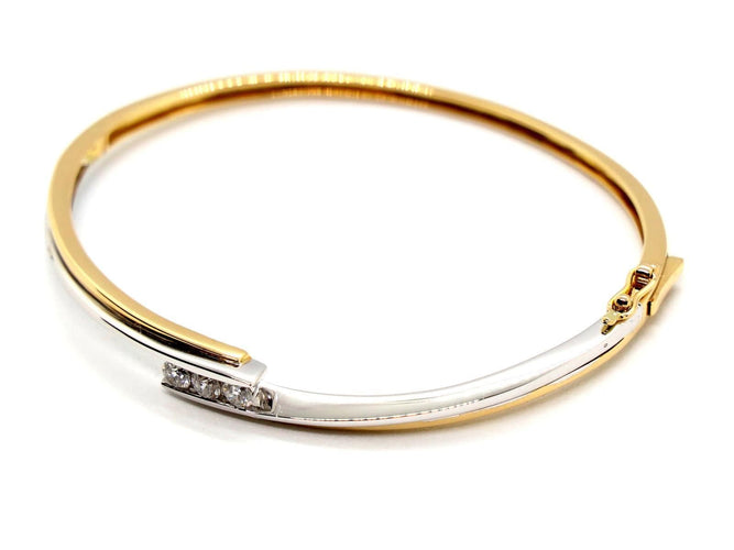 Bracelet Bracelet Jonc Or jaune Diamant 58 Facettes 1916886CN
