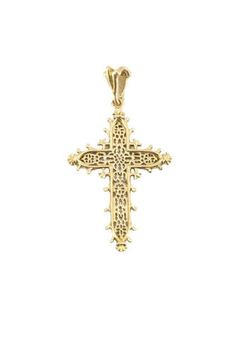 Pendentif CROIX FILIGRANE ANCIENNE 58 Facettes 042521