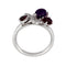 Bague 49 Bague Chaumet, "Attrape-moi...si tu m'aimes", or blanc, améthyste, grenat, diamants. 58 Facettes 32192