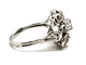 Bague 58 Bague Fleur Platine Diamant 58 Facettes 1875646CN