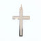 Pendentif Croix ajourée or rose 58 Facettes 16-264