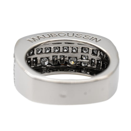 Bague 54 Mauboussin Bague Belles toujours Or blanc Diamant 58 Facettes 2427309CN