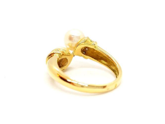 Bague 54 Bague Toi et Moi Or jaune Diamant 58 Facettes 731405CN