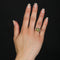 Bague 54 Bague ancienne péridot et diamants 58 Facettes 23-141