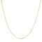 Collier Chaine or jaune maille marine limée 58 Facettes 05-069