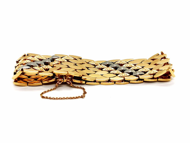 Bracelet Bracelet Manchette Or jaune 58 Facettes 1176215CN