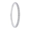 Bague 51.5 Bague Alliance Or blanc Diamant 58 Facettes 2360860CN