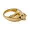 Bague 53 Bague Cartier, "Kozra", en or jaune, émeraude, onyx. 58 Facettes 31946