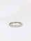 Bague Alliance américaine en or blanc et diamants 58 Facettes J69