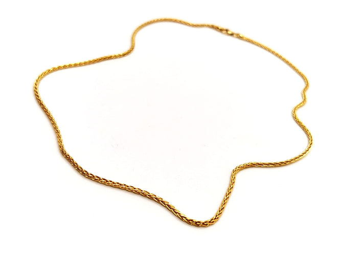 Collier Collier Maille palmier Or jaune 58 Facettes 1720315CN