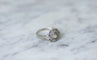 Bague Bague Hexagonale Art Déco Diamants 58 Facettes