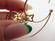 Boucles d'oreilles boucles d'oreilles LOUIS VUITTON or creoles resille monogram 58 Facettes 249783