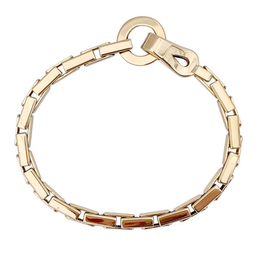 Bracelet Bracelet Cartier "Agrafe" en or jaune. 58 Facettes 33477