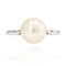 Bague 53 Bague ancienne perle de culture en solitaire 58 Facettes 18-196
