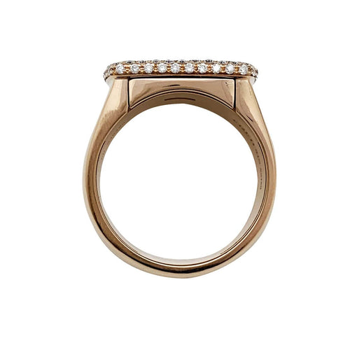 Bague 60 Bague Fred "Pain de sucre" en or rose et diamants, 7 pains de sucre. 58 Facettes 30796