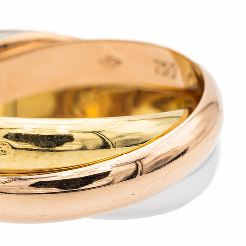 Bague 58 Cartier Bague Alliance Trinity Or jaune 58 Facettes 2622458CN