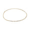Collier Chaîne maille figaro en or rose. 58 Facettes 31723