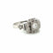 Bague 57 Bague Art déco Or Diamant 58 Facettes