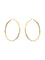 Boucles d'oreilles Créoles or jaune 58 Facettes