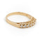 Bague 52 Bague Demi alliance Or jaune Diamant 58 Facettes 1718449CN