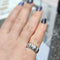 Bague Bague en or blanc et diamants 58 Facettes 16708
