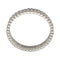 Bague 53 Alliance Boucheron "Grosgrain" en or blanc. 58 Facettes 31922
