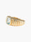 Bague Or Jaune / Aigue-marine / 49 BAGUE OR & AIGUE-MARINE 58 Facettes BO/220011 STA