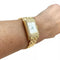 Montre Montre Jaeger Lecoultre "Reverso Duetto" en or jaune, nacre et diamants. 58 Facettes 32208