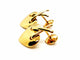 Boucles d'oreilles Boucles d'oreilles Coeur Or jaune 58 Facettes 1161913CN