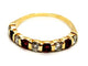 Bague 50 Bague Demi alliance Or jaune Rubis 58 Facettes 1733144CN