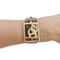 Montre Montre Hermès, "Cape Cod Chaîne d'Ancre Joaillier", or rose, cuir. 58 Facettes 31676