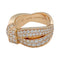 Bague 52 Bague Chaumet, "Liens Séduction", or rose et diamants. 58 Facettes 31661