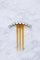 Accessoire Peigne ancien demi lune, pierres du Rhin sur corne 58 Facettes